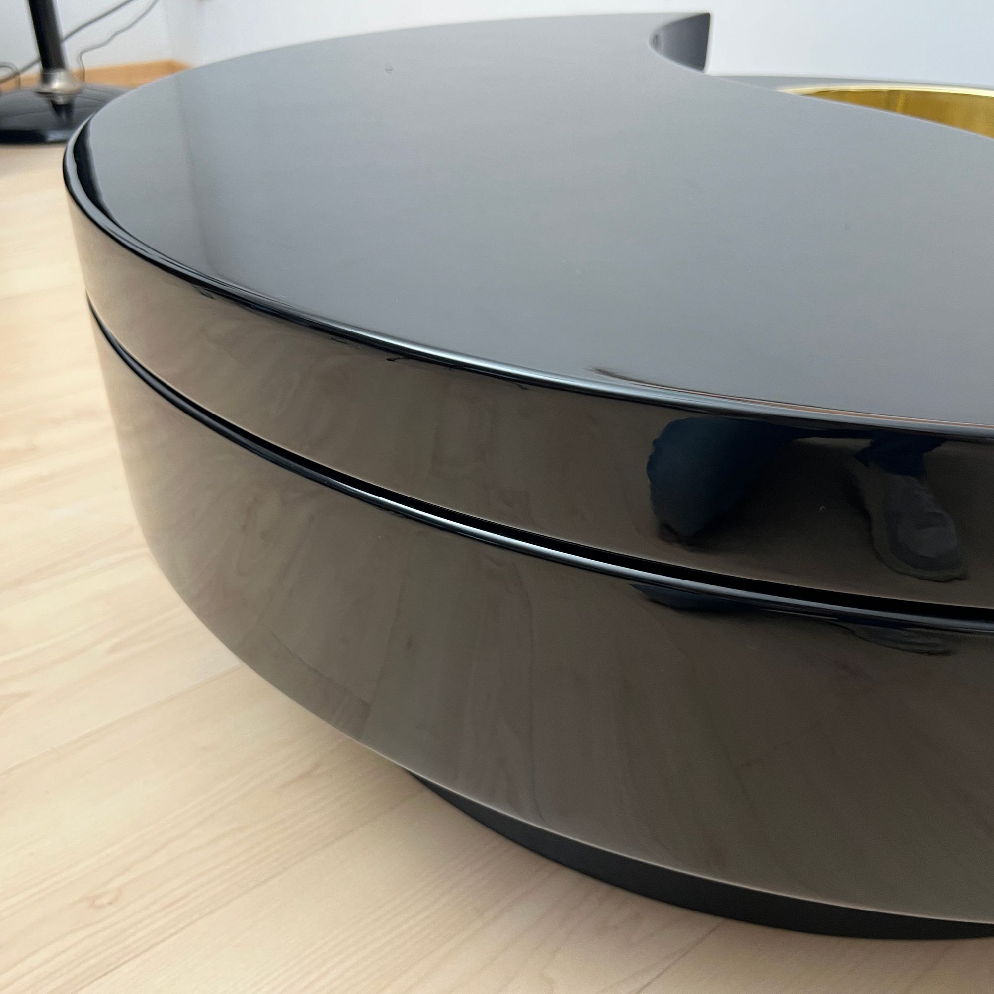 Willy Rizzo "Yin Yang" Coffee Table, Italy circa 1970 - Image 13