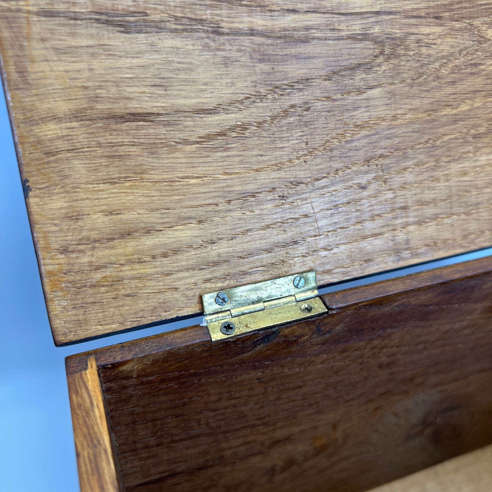 Art Nouveau Oak Box, Partly Ebonized, Austria, circa 1900 - Image 14