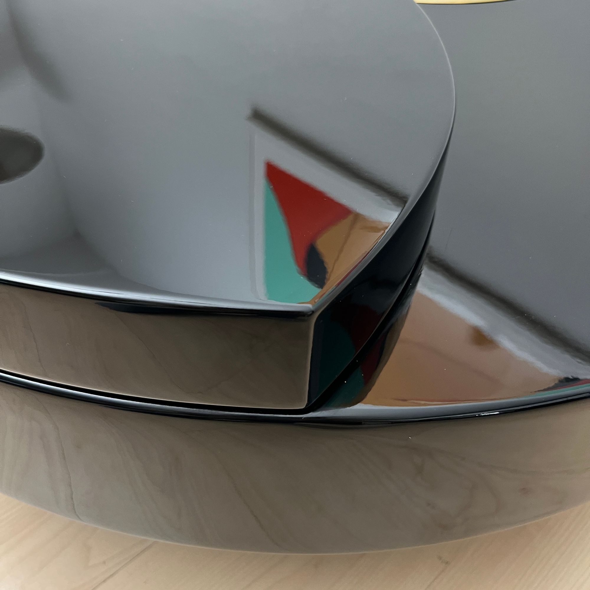 Willy Rizzo "Yin Yang" Coffee Table, Italy circa 1970 - Image 14