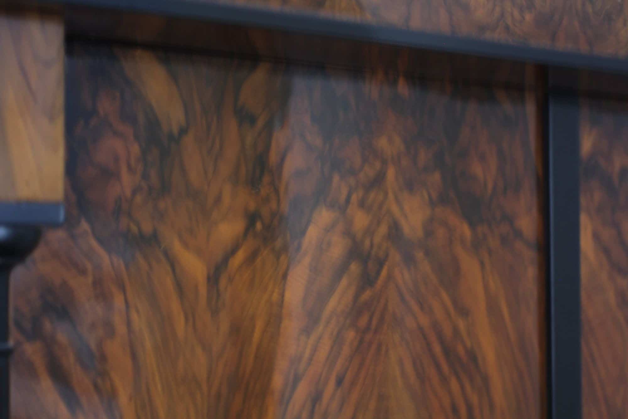 Neoclassical Early Biedermeier Armoire, Walnut Veneer and Full Columns, Austria, circa 1820 - Image 14
