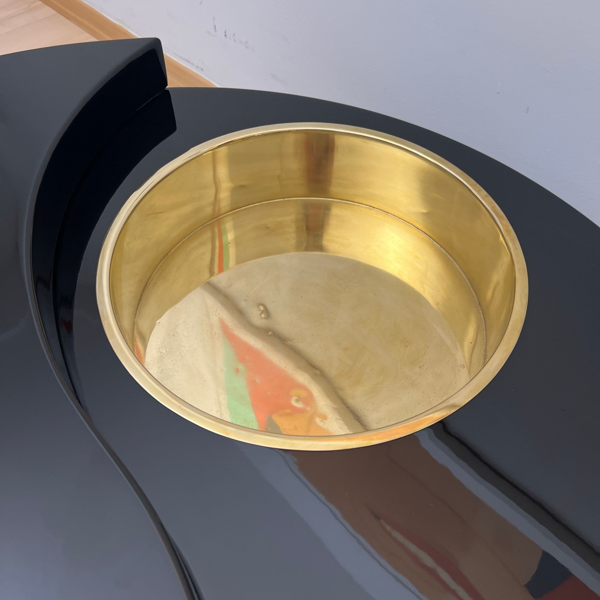 Willy Rizzo "Yin Yang" Coffee Table, Italy circa 1970 - Image 16