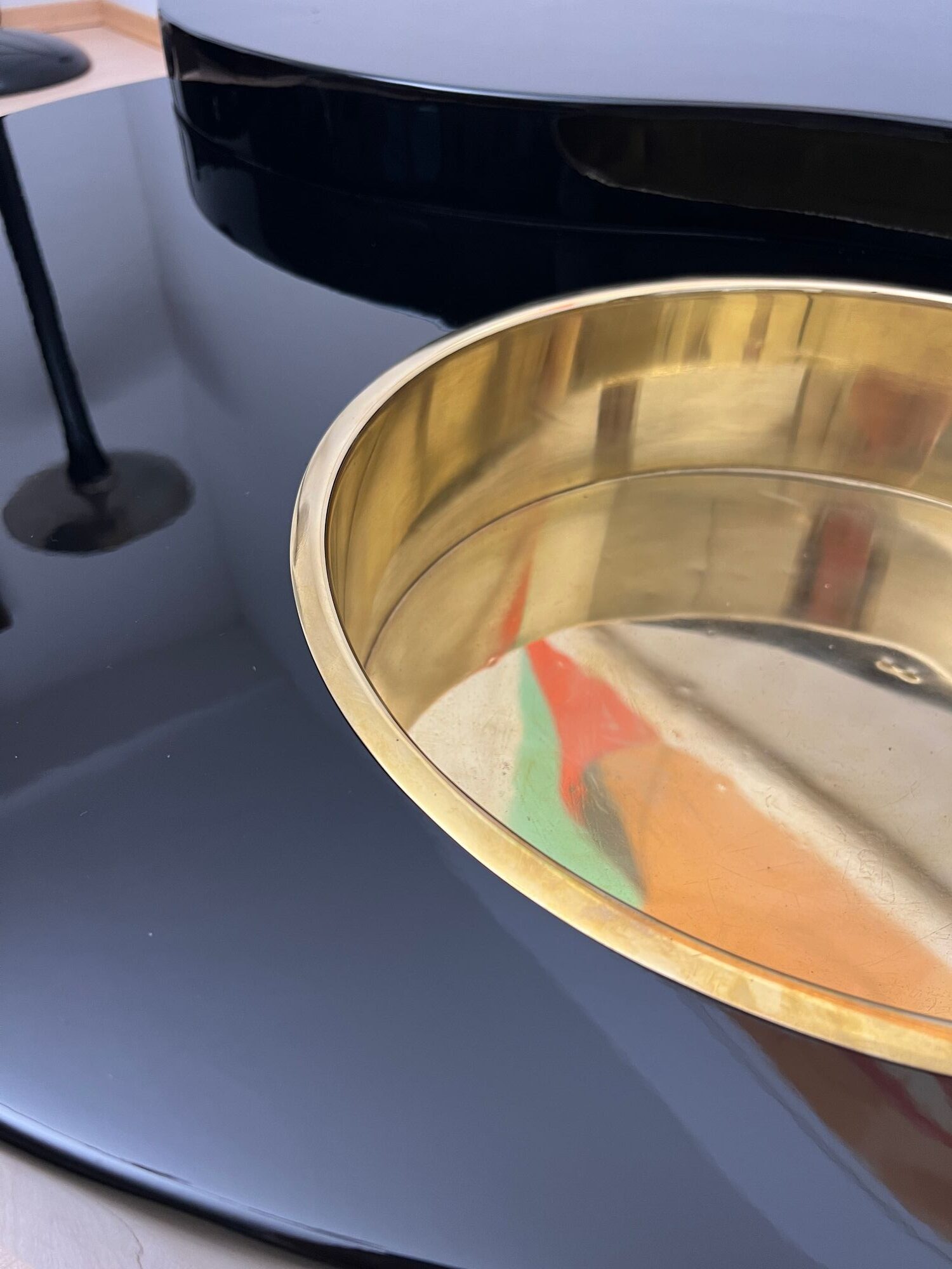 Willy Rizzo "Yin Yang" Coffee Table, Italy circa 1970 - Image 17