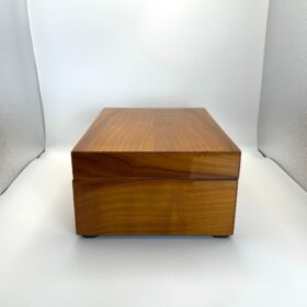 Biedermeier Box, Cherry Veneer, South Germany circa 1820