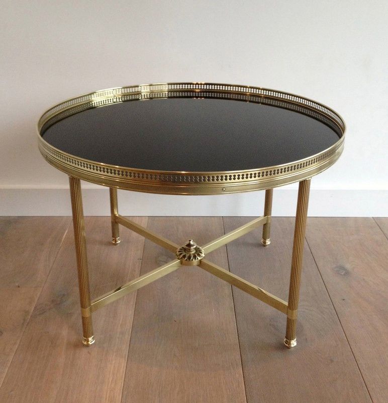 Maison Jansen Round Coffee Table,  circa 1940 - Image 2