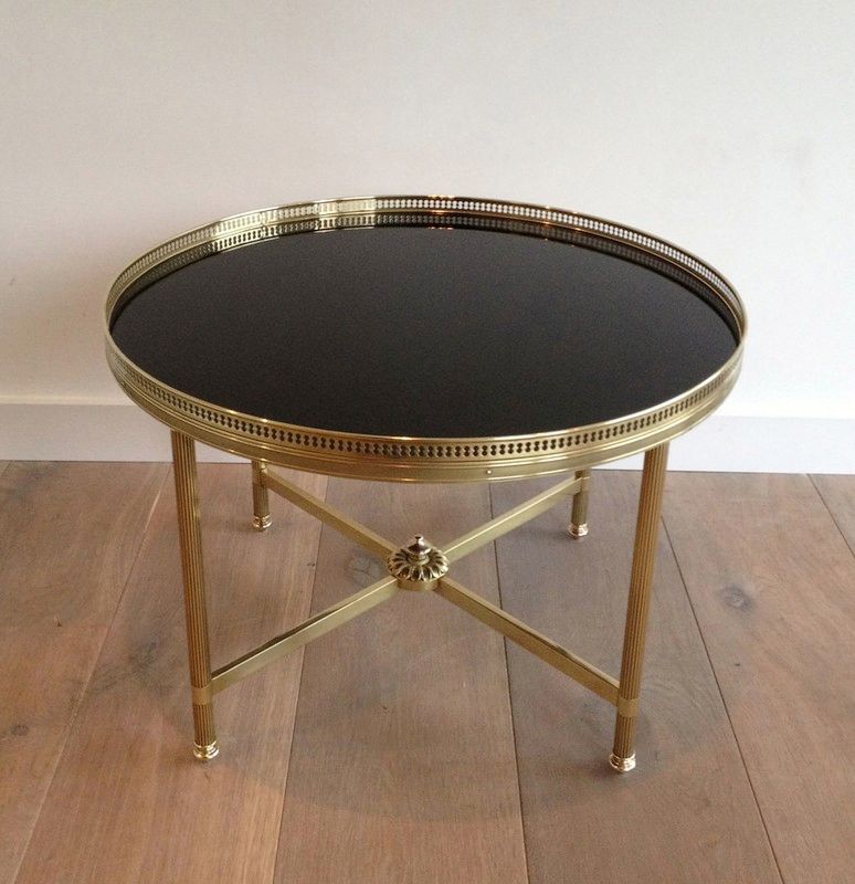 Maison Jansen Round Coffee Table,  circa 1940 - Image 3