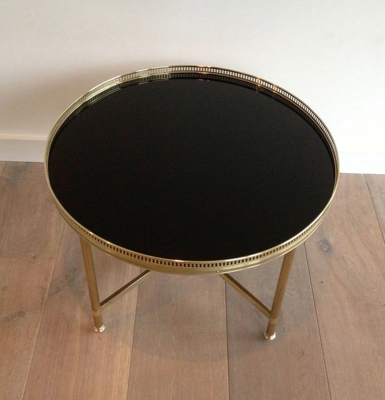 Maison Jansen Round Coffee Table,  circa 1940 - Image 4