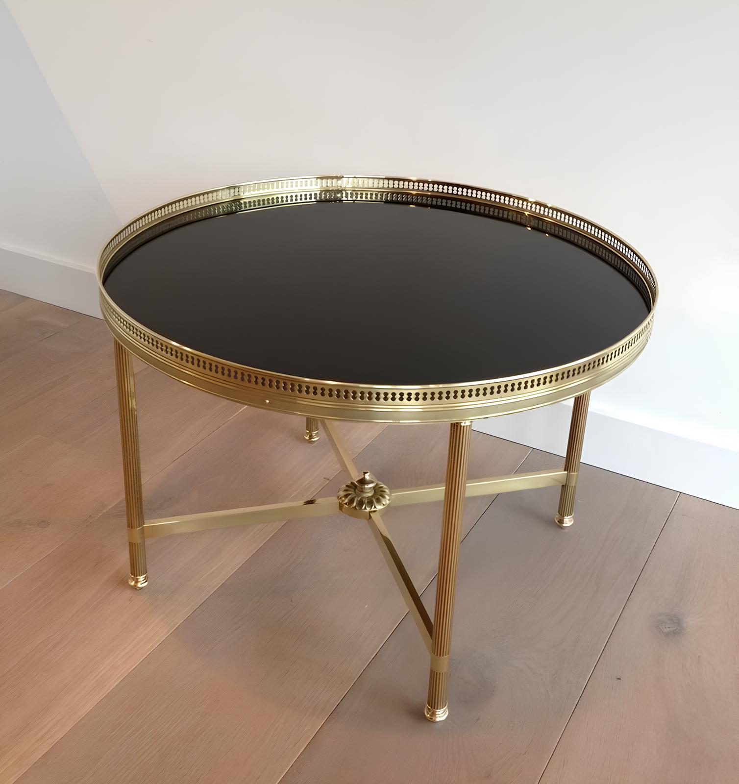 Maison Jansen Round Coffee Table,  circa 1940 - Image 10