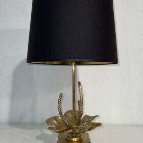Nenuphar Table Lamp, Attributed to Maison Charles. Circa 1970