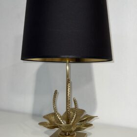 Nenuphar Table Lamp, Attributed to Maison Charles. Circa 1970