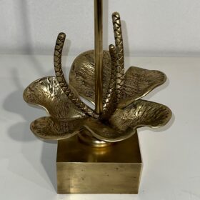 Nenuphar Table Lamp, Attributed to Maison Charles. Circa 1970