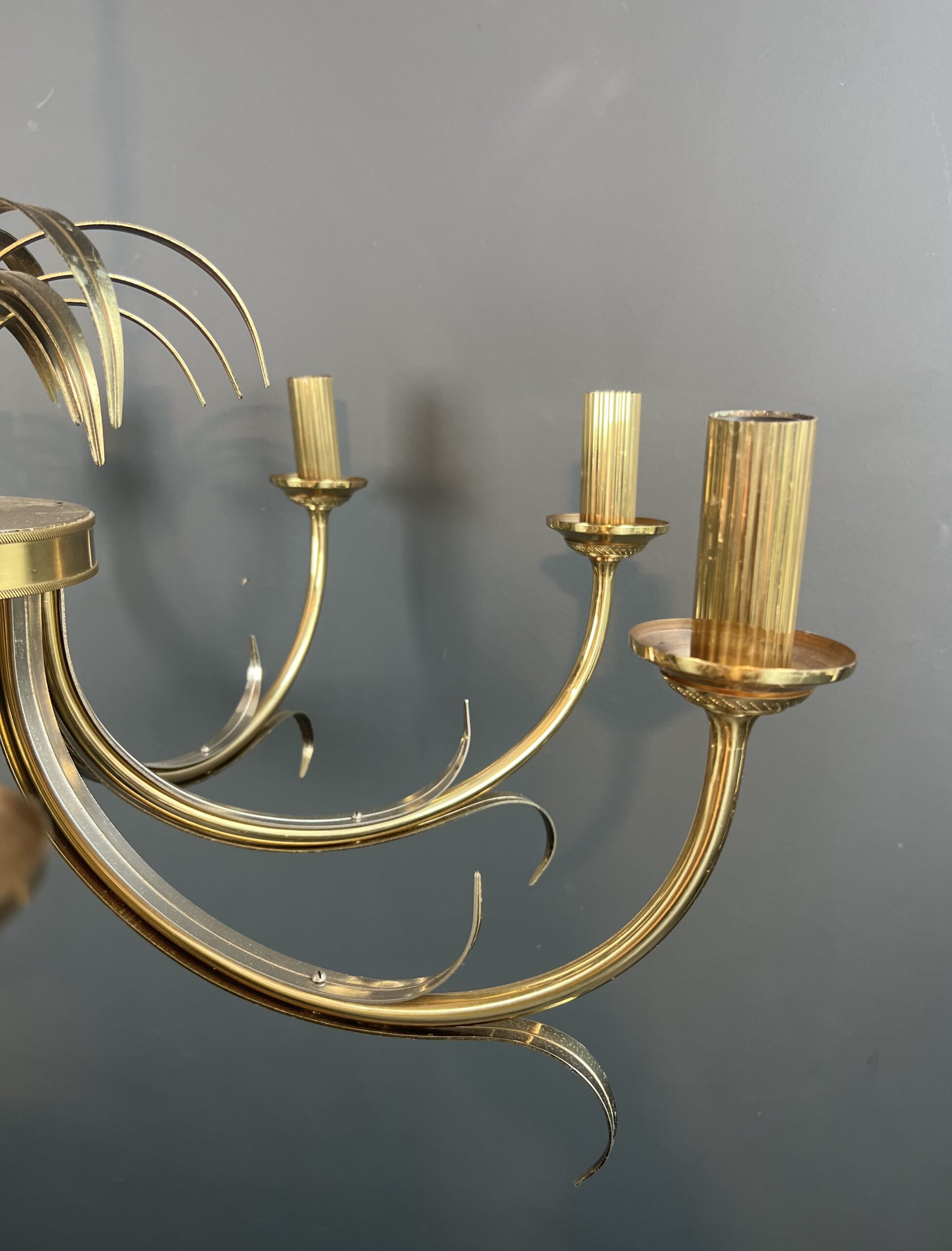 French Pineapple Chandelier in the Style of Maison Charles - Image 6