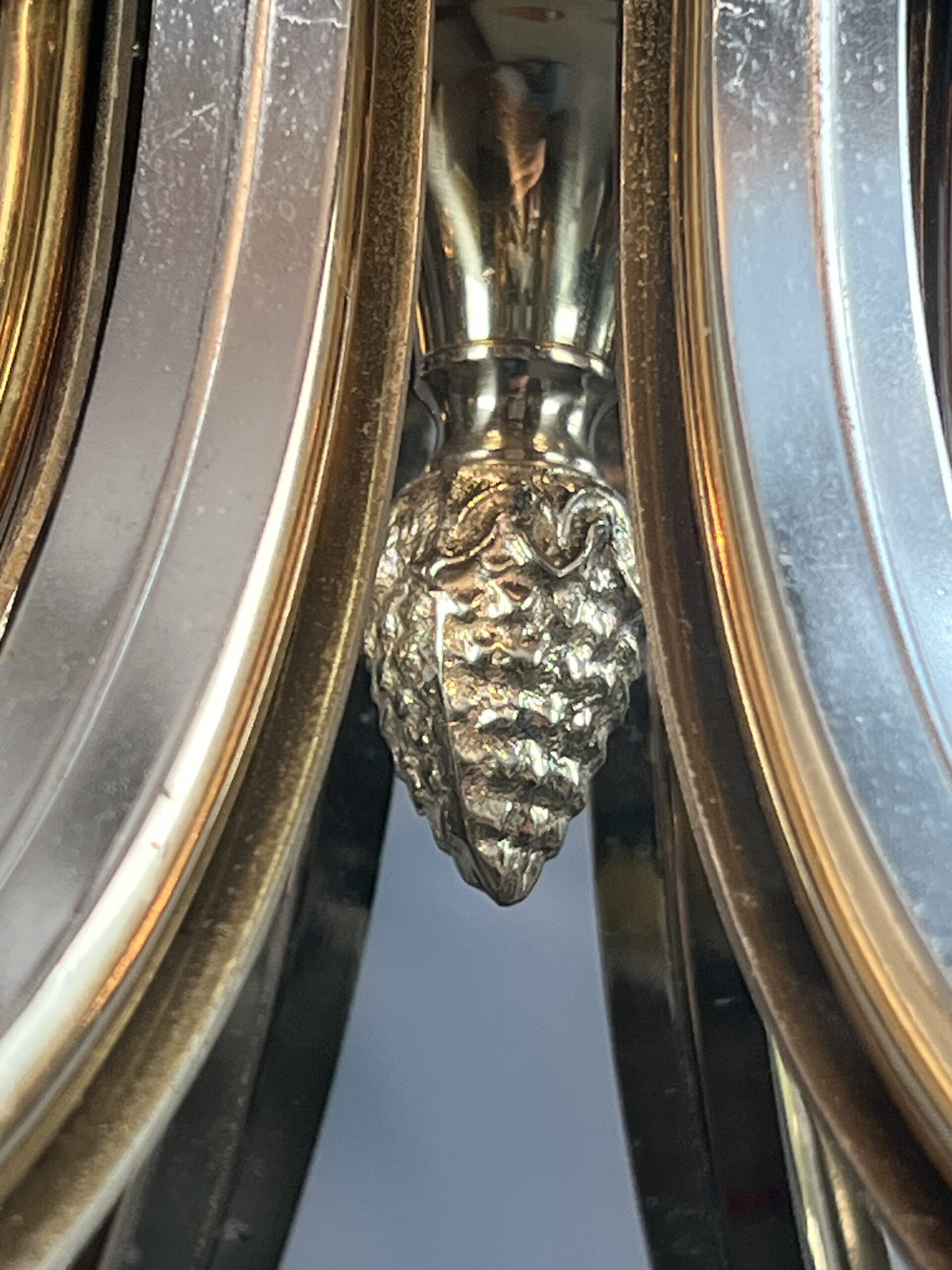 French Pineapple Chandelier in the Style of Maison Charles - Image 14