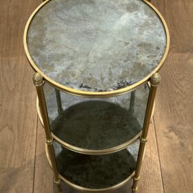 Maison Baguès Three-Tier Guéridon, 1940's