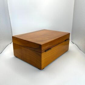 Biedermeier Box, Cherry Veneer, South Germany circa 1820