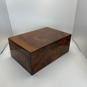 Biedermeier Walnut Box, Austria, circa 1840