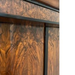 Neoclassical Early Biedermeier Armoire, Walnut Veneer and Full Columns, Austria, circa 1820 - Image 9