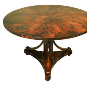Viennese Biedermeier pedestal table, 1825