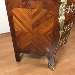18th-century French Louis XV bombe chest - side view - Styylish