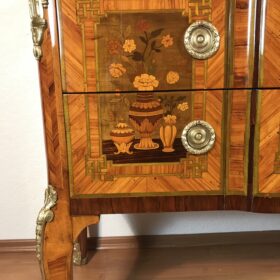 French Louis XV Transition Dresser, 1770-1800