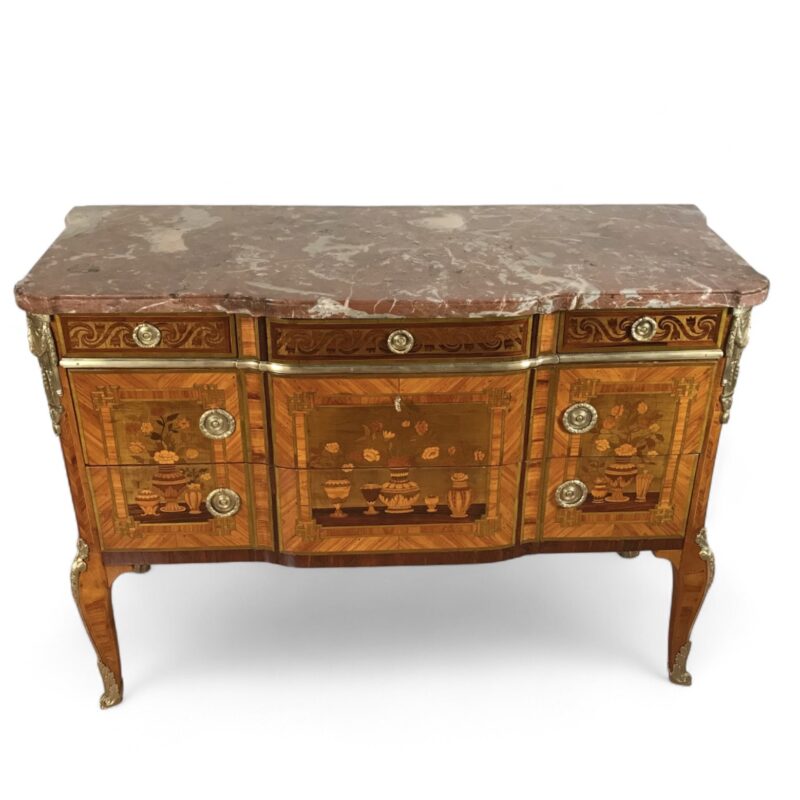 French Louis XV Transition Dresser- view from above- Styylish
