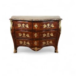 18th-century French Louis XV bombe chest - Styylish
