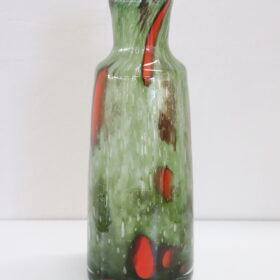 Tall Murano Glass Vase, Italy 1960's