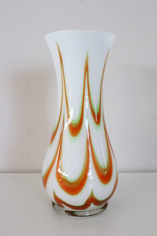 1960s Murano Glass Vase with Kinetic Decoration, 1960s - Image 2