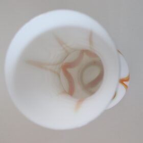 1960s Murano Glass Vase with Kinetic Decoration, 1960s