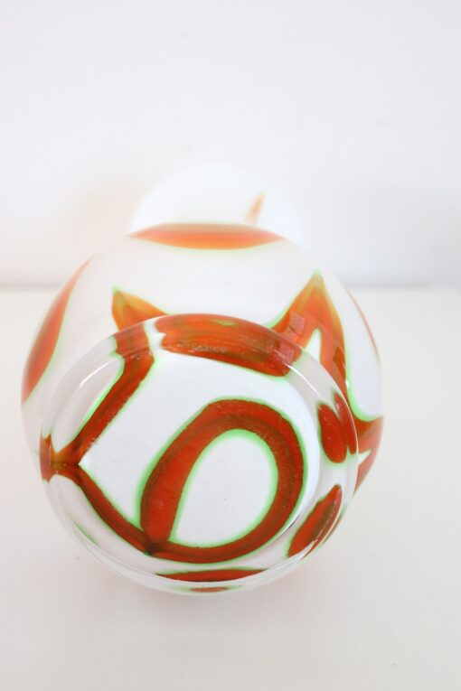 1960s Murano Glass Vase with Kinetic Decoration, 1960s - Image 7