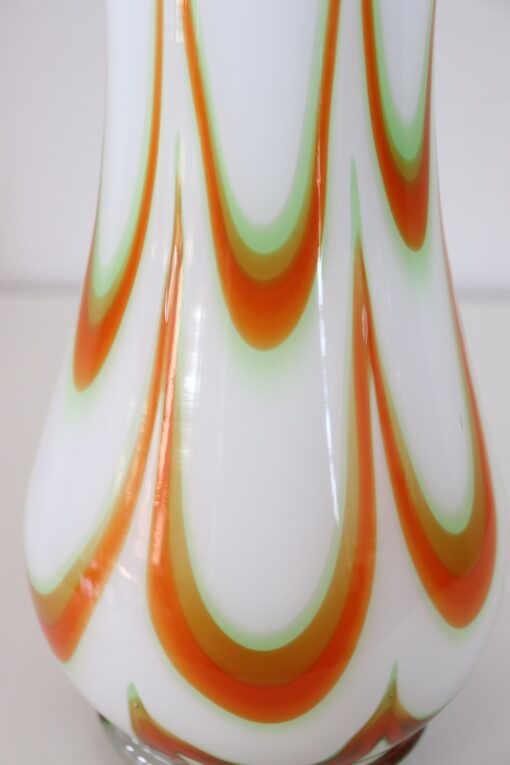 1960s Murano Glass Vase with Kinetic Decoration, 1960s - Image 8