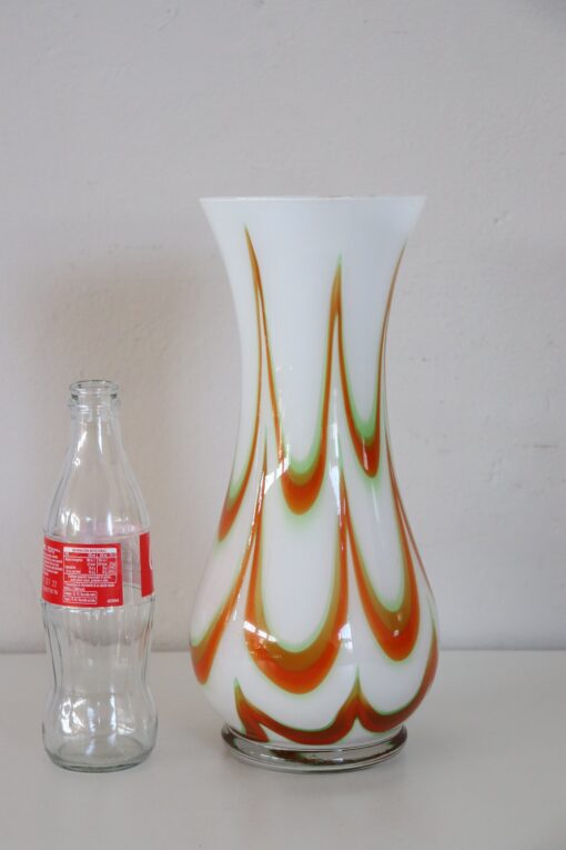 1960s Murano Glass Vase with Kinetic Decoration, 1960s - Image 10