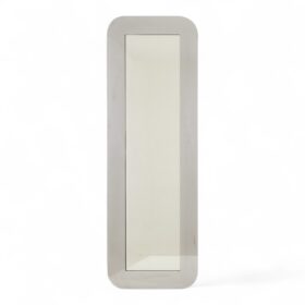 Rectangular Mirror in Polished Metal, Italy, 1970s