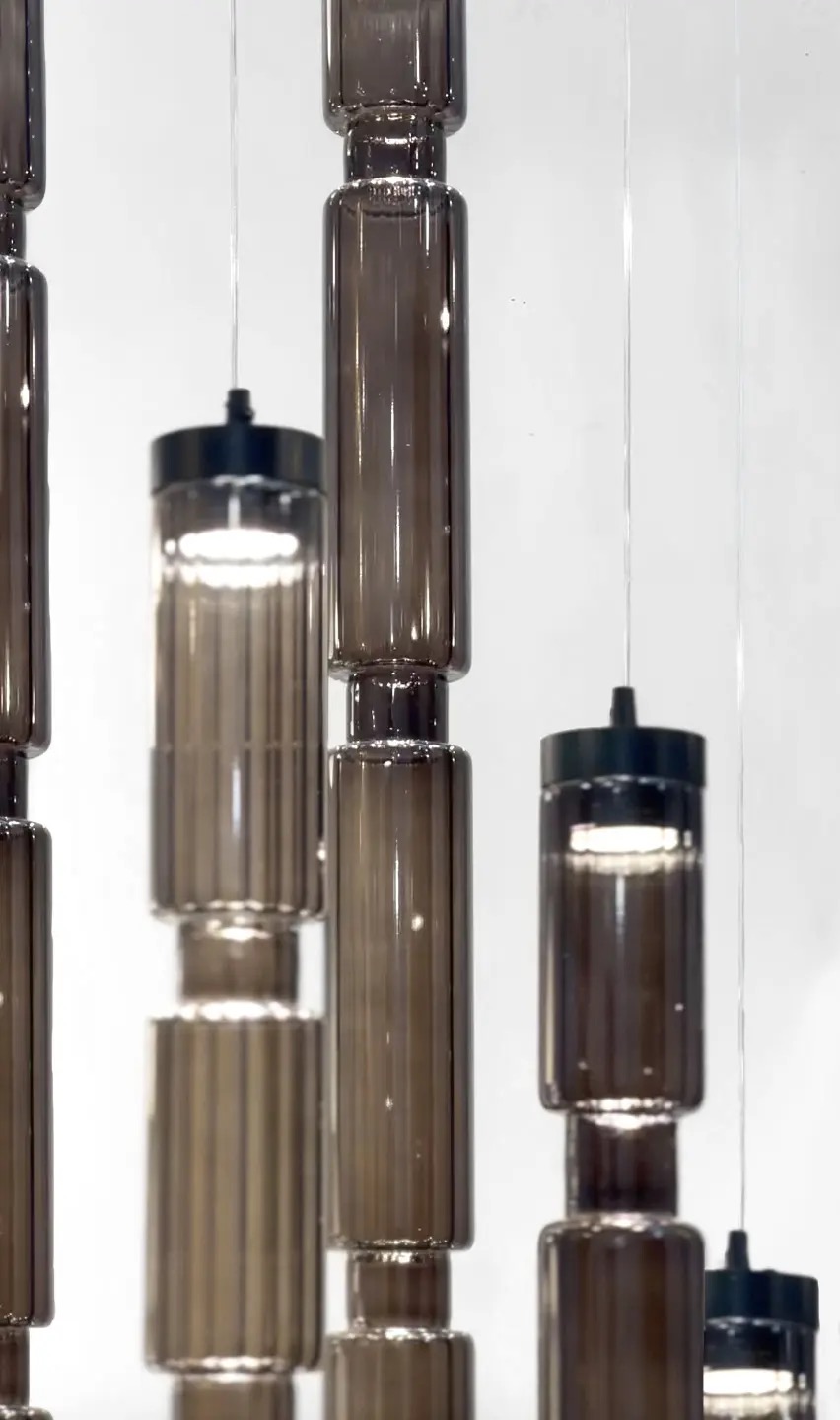 Sagano Pendant Light, Handblown Murano Glass - Image 7