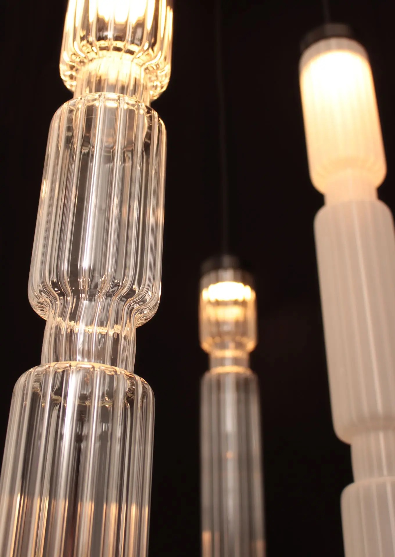 Sagano Pendant Light, Handblown Murano Glass - Image 4