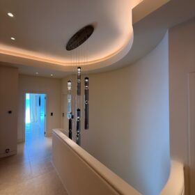 Sagano Pendant Light, Handblown Murano Glass