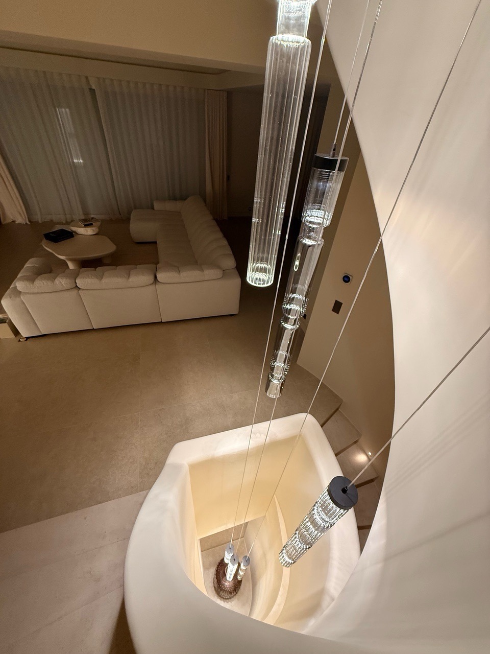 Sagano Pendant Light, Handblown Murano Glass - Image 6