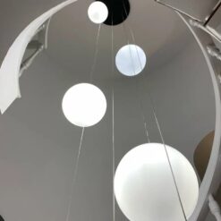 Alternative view of Opaline Glass Pendant light, Apolline