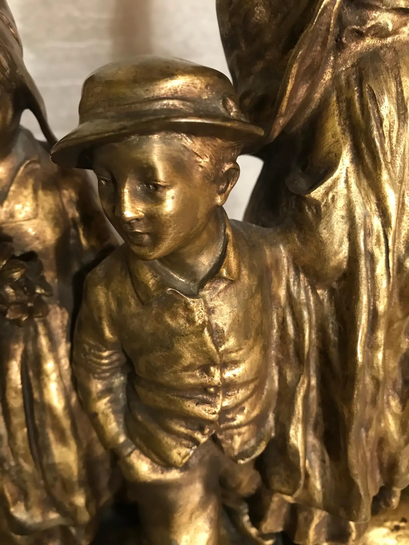 Joseph D’Aste, Bronze Sculpture, “Fête Au Village” - Image 8