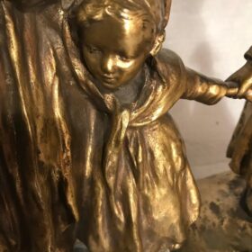 Joseph D’Aste, Bronze Sculpture, “Fête Au Village”