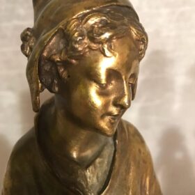 Joseph D’Aste, Bronze Sculpture, “Fête Au Village”