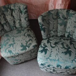 Alternative view of Pair of Art Deco Slipper Chairs, USA 1920-30