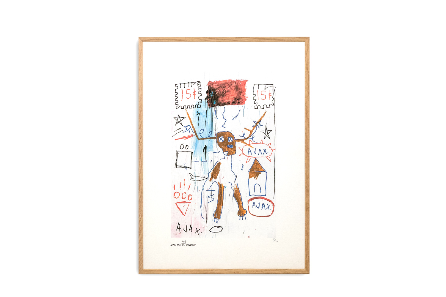 Basquiat Numbered Silkscreen Print - Styylish