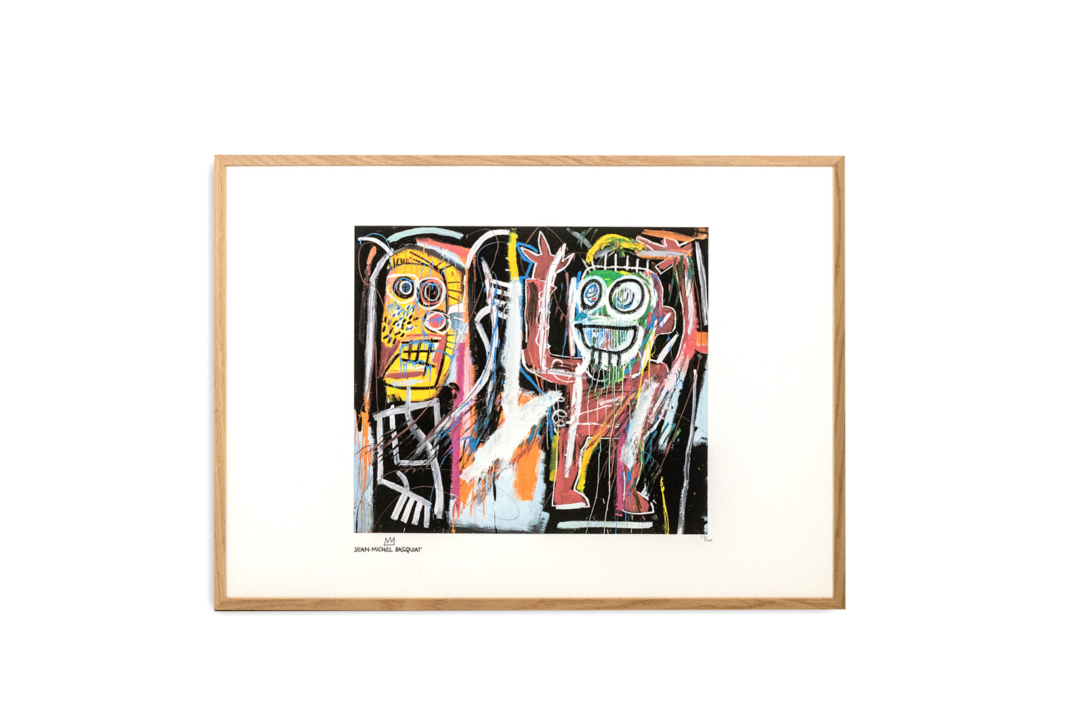Jean-Michel Basquiat Color Silkscreen- Styylish