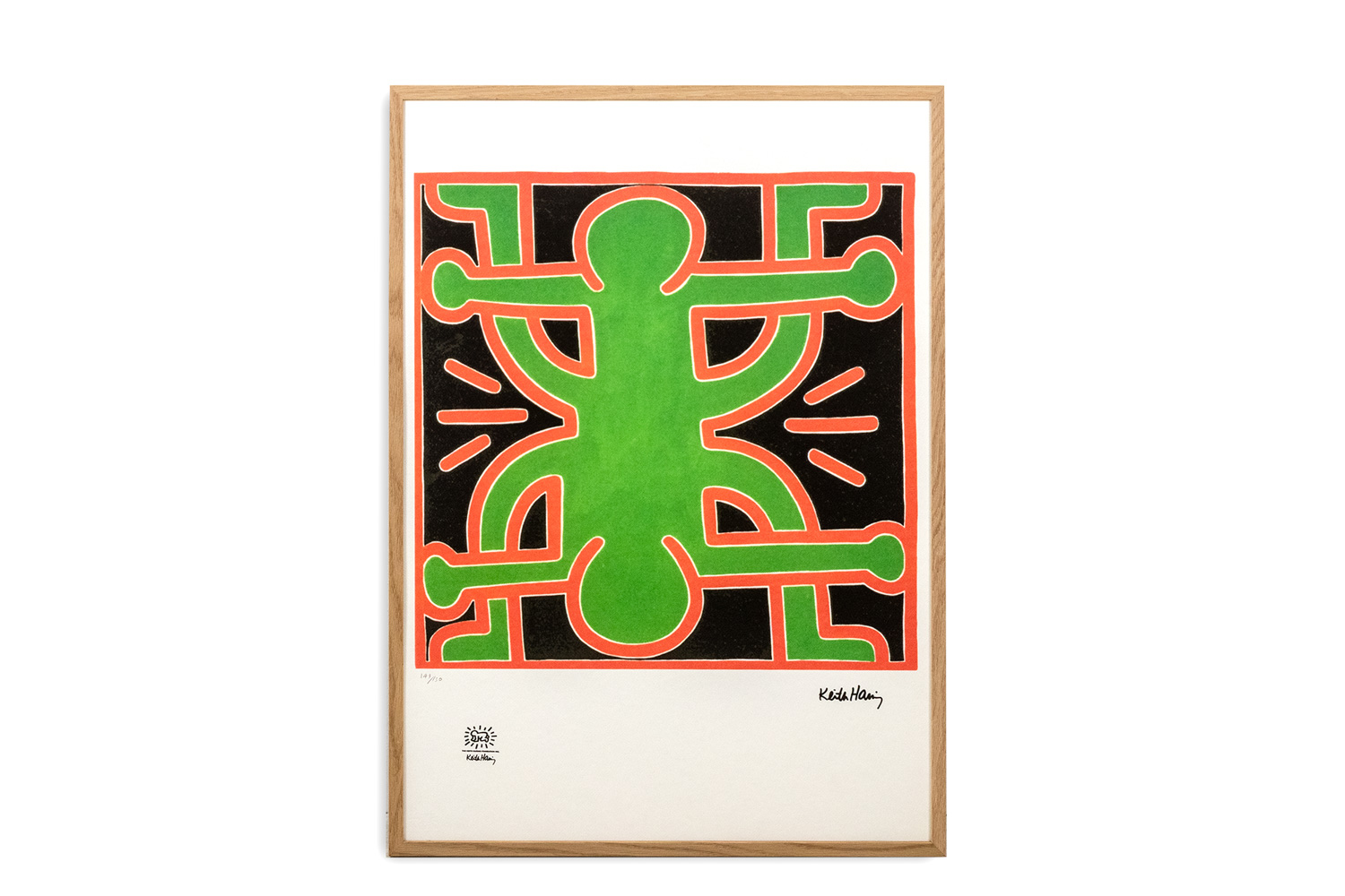Keith Haring Silkscreen Print - Styylish