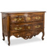 Curved Antique Chest of Drawers, known as a Nîmoise, 18th century- Styylish