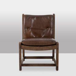 Alternative view of Pair of French Mid Century Fireside Chairs, 1960s