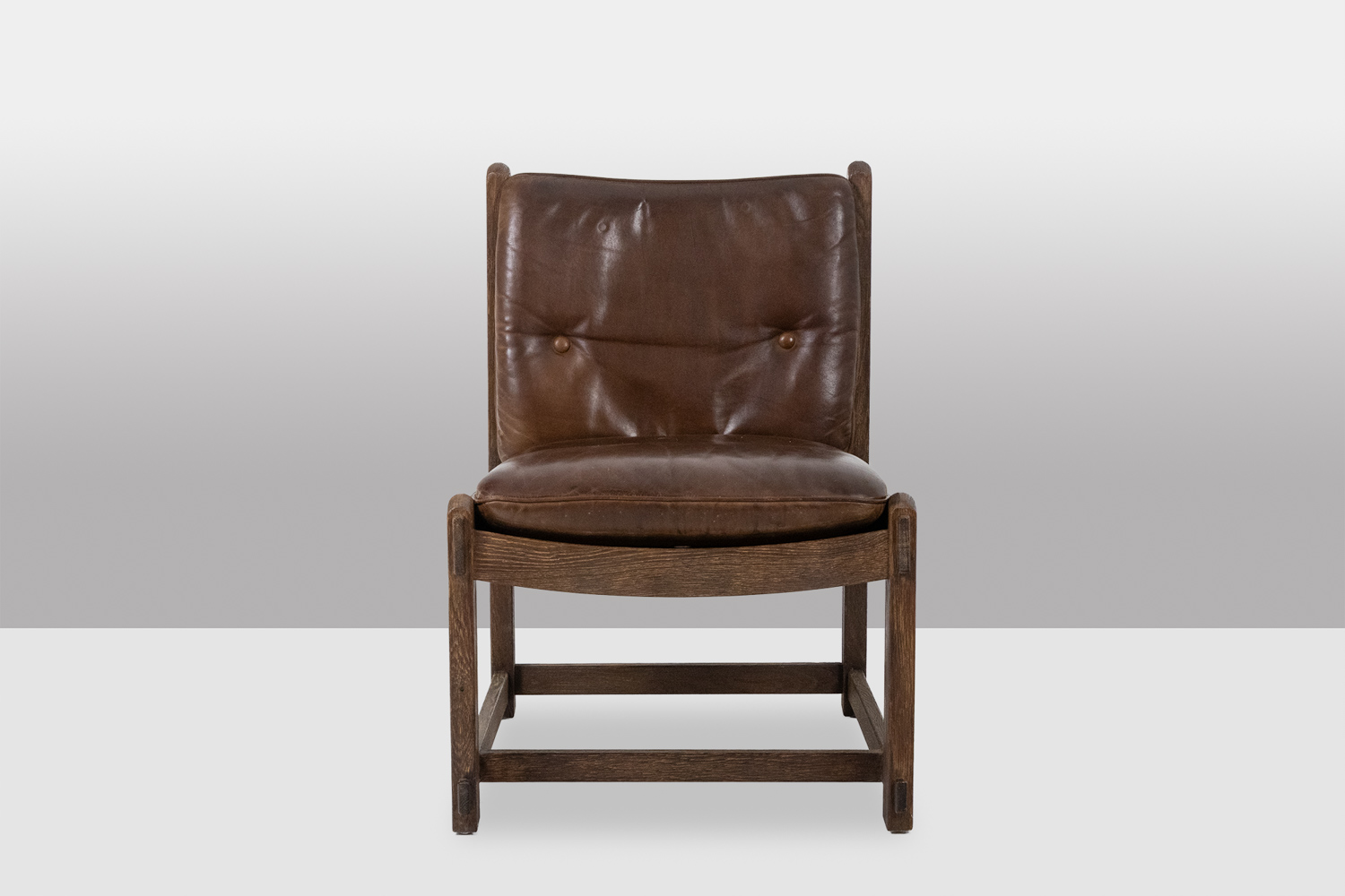 Pair of French Mid Century Fireside Chairs, 1960s - Image 2