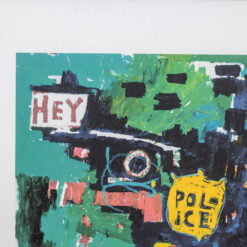 Alternative view of Basquiat Silkscreen Print, Numbered, 1990s.