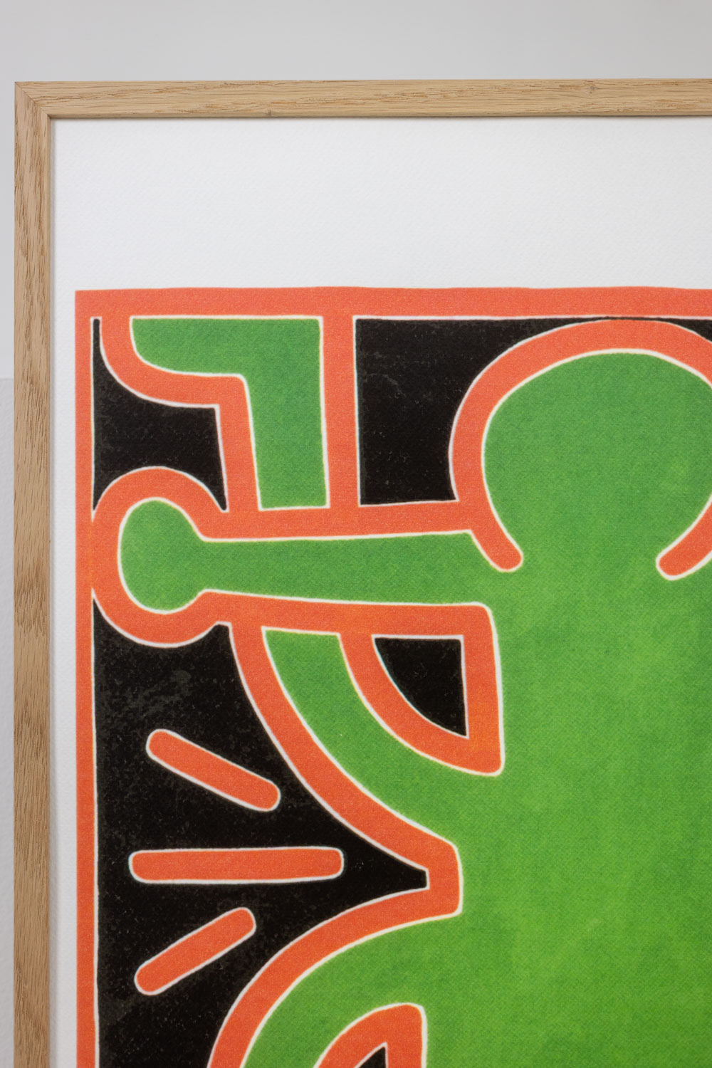 Keith Haring Silkscreen Print, Numbered, 1990s - Image 2