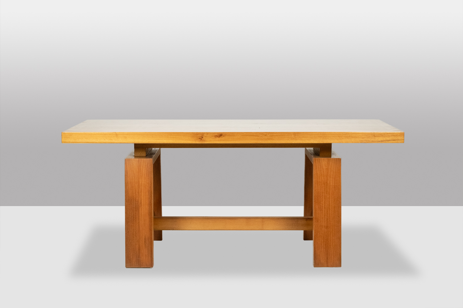 Italian Mid Century Cherry Wood Desk, 1970s - Image 2